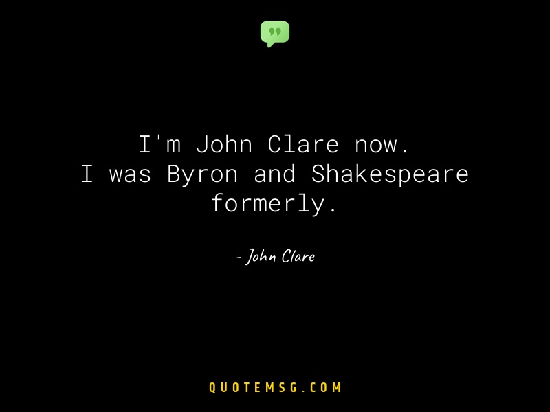 Image of John Clare