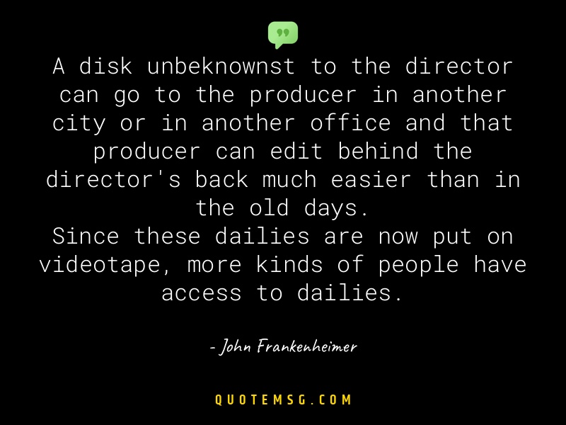 Image of John Frankenheimer