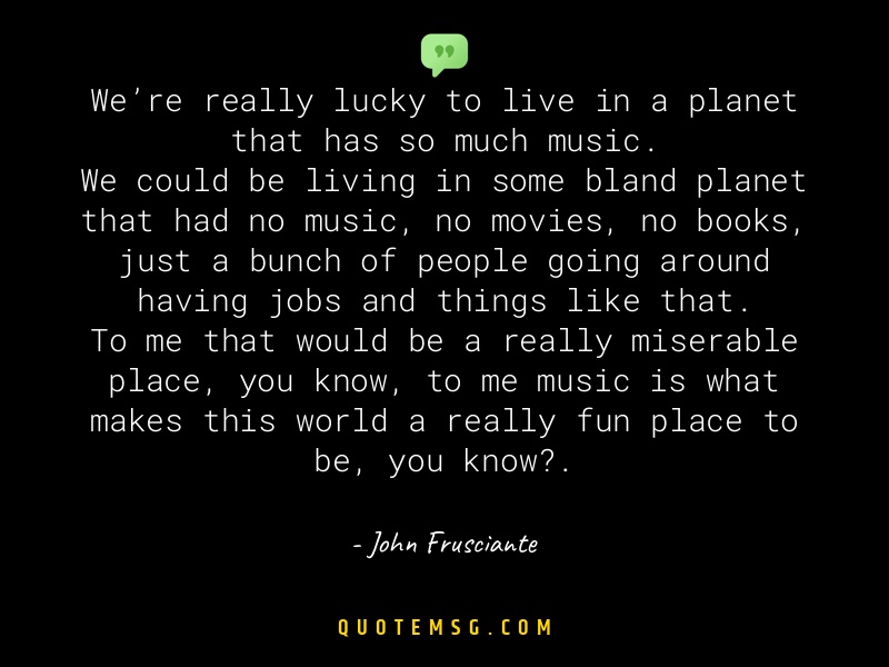 Image of John Frusciante