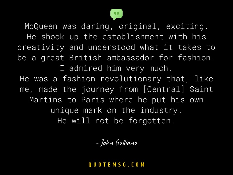 Image of John Galliano