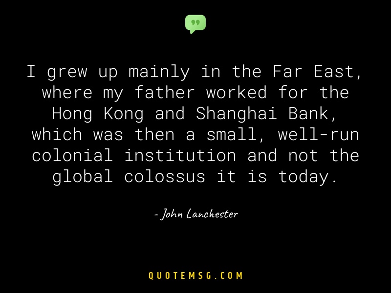 Image of John Lanchester