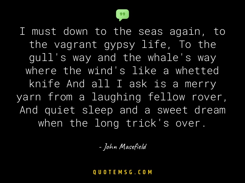 Image of John Masefield