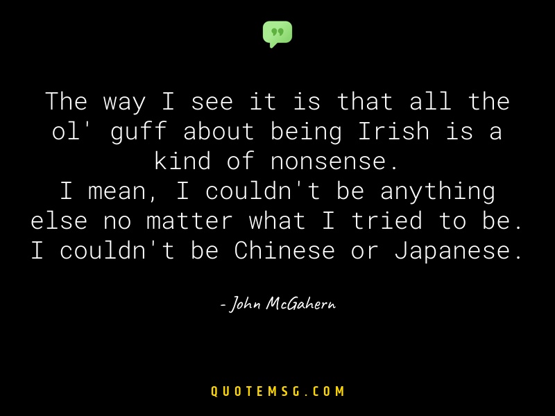 Image of John McGahern