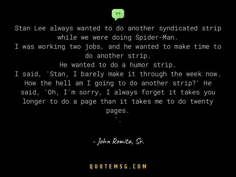 Image of John Romita, Sr.