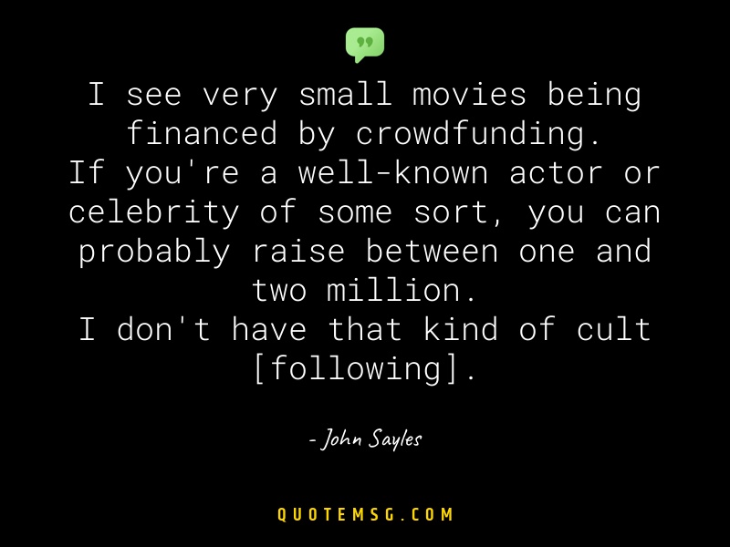 Image of John Sayles