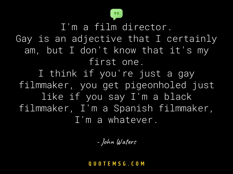 Image of John Waters