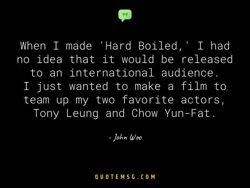 Image of John Woo