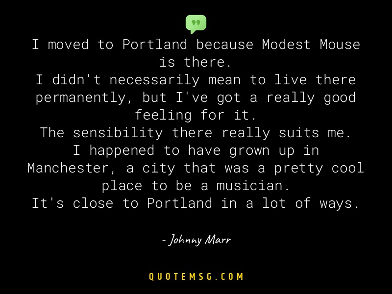 Image of Johnny Marr