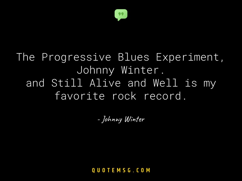 Image of Johnny Winter