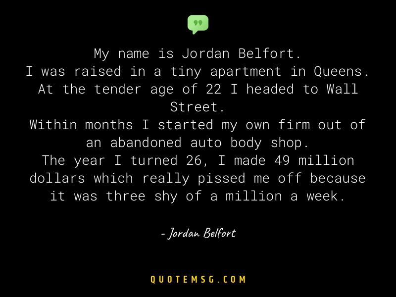 Image of Jordan Belfort