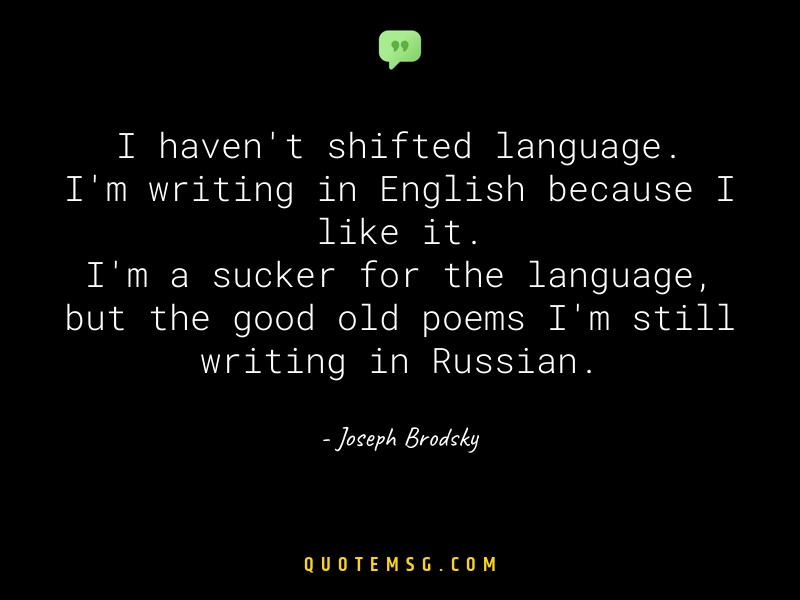 Image of Joseph Brodsky