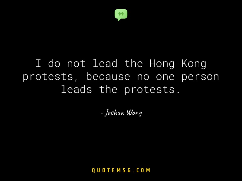 Image of Joshua Wong