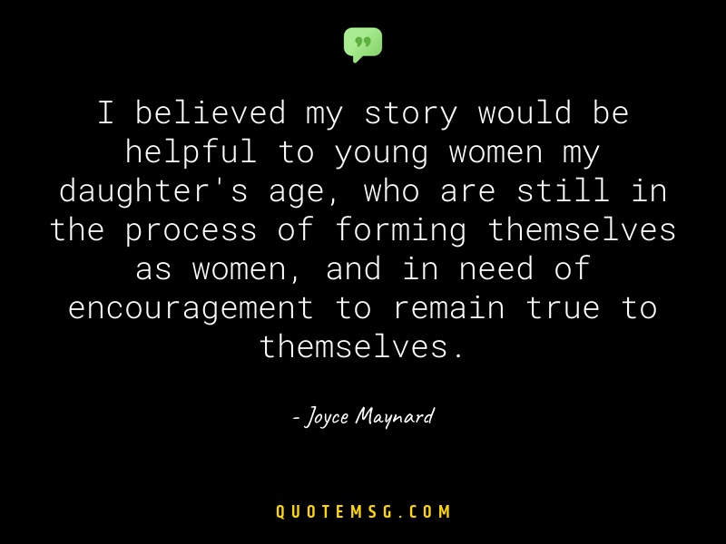 Image of Joyce Maynard