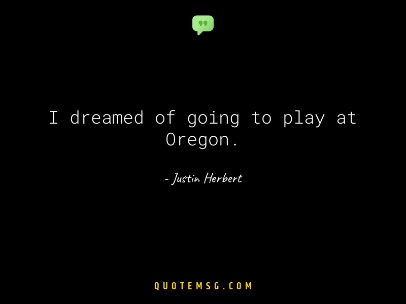 Image of Justin Herbert