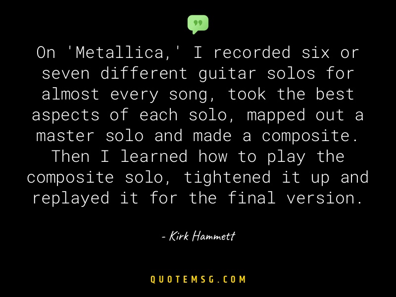 Image of Kirk Hammett