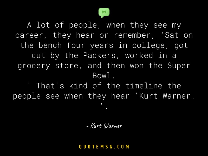 Image of Kurt Warner