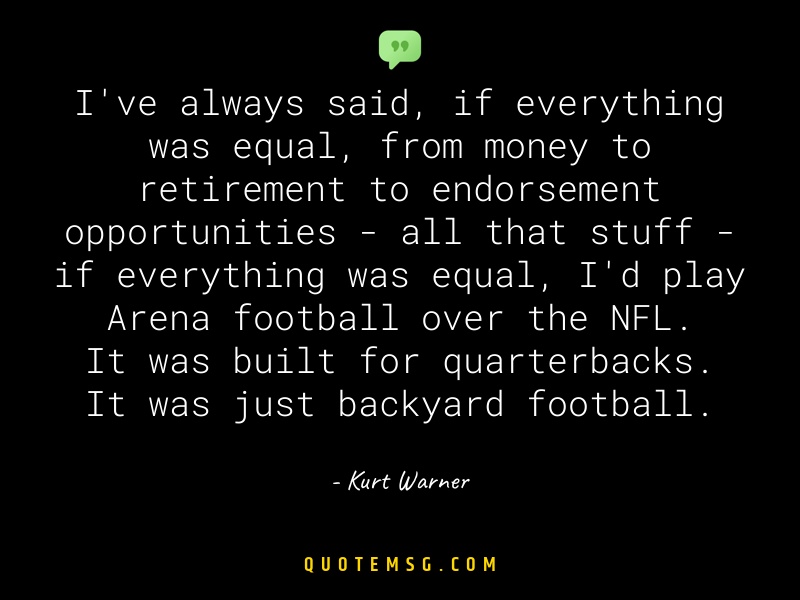 Image of Kurt Warner