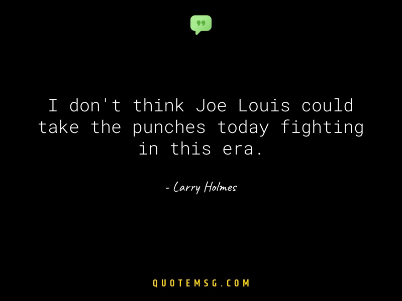 Image of Larry Holmes