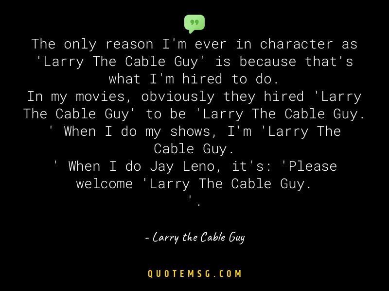 Image of Larry the Cable Guy