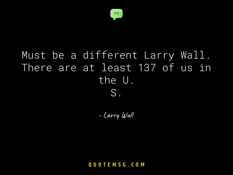 Image of Larry Wall