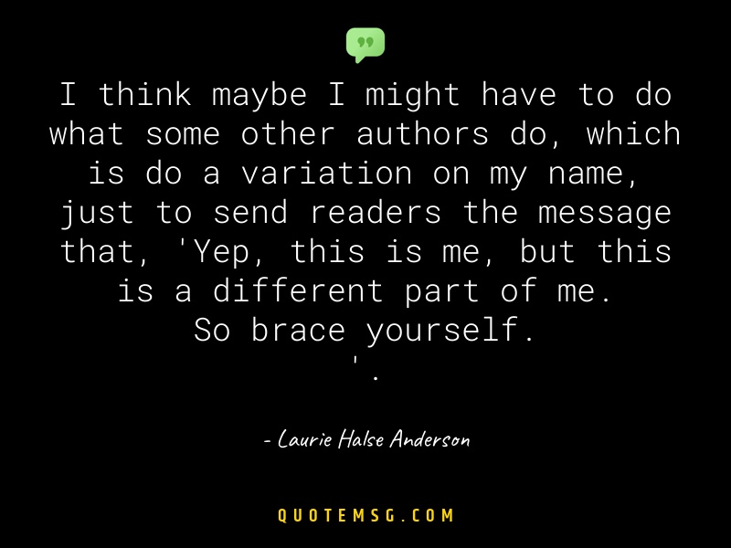 Image of Laurie Halse Anderson