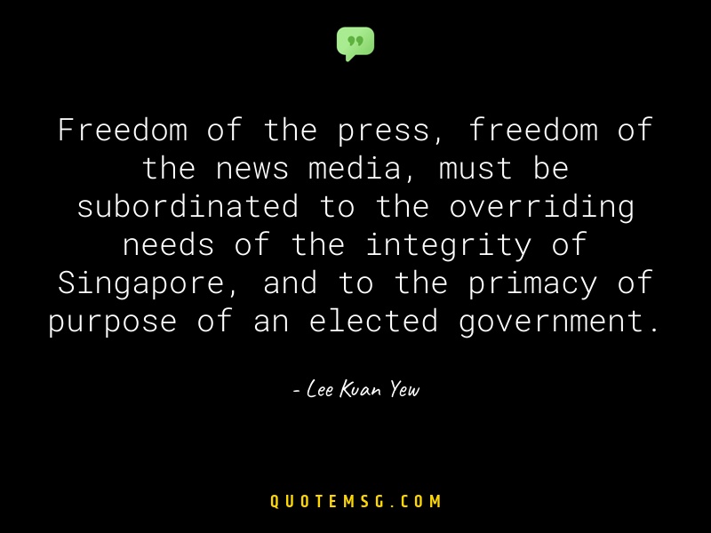 Image of Lee Kuan Yew