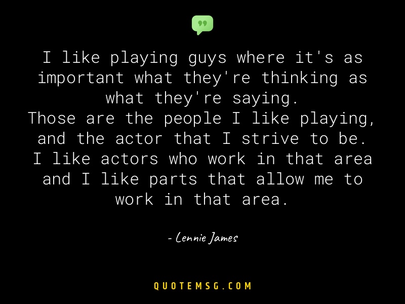 Image of Lennie James