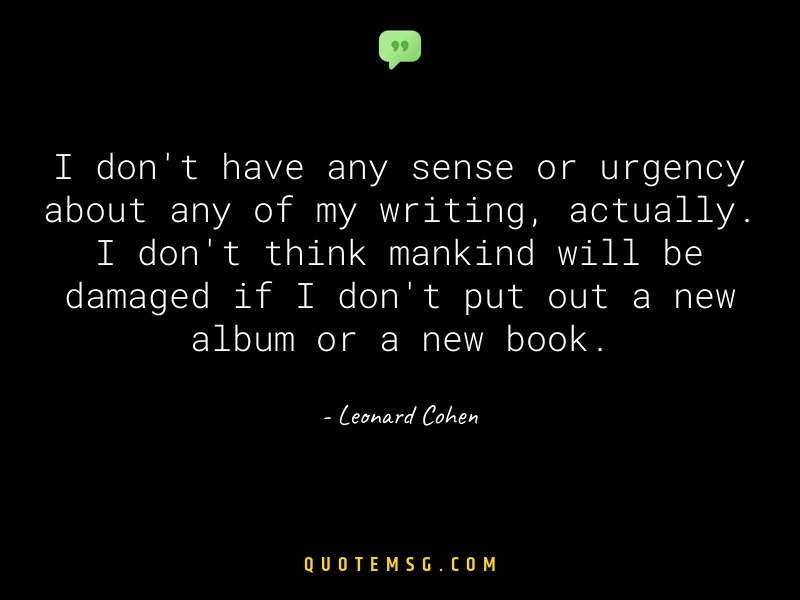 Image of Leonard Cohen