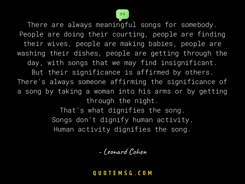 Image of Leonard Cohen