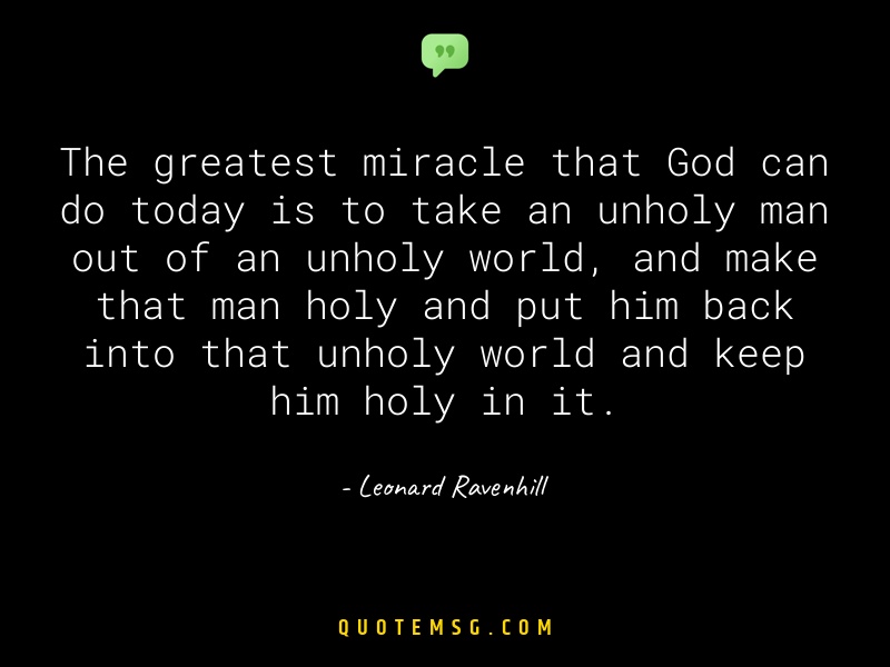 Image of Leonard Ravenhill