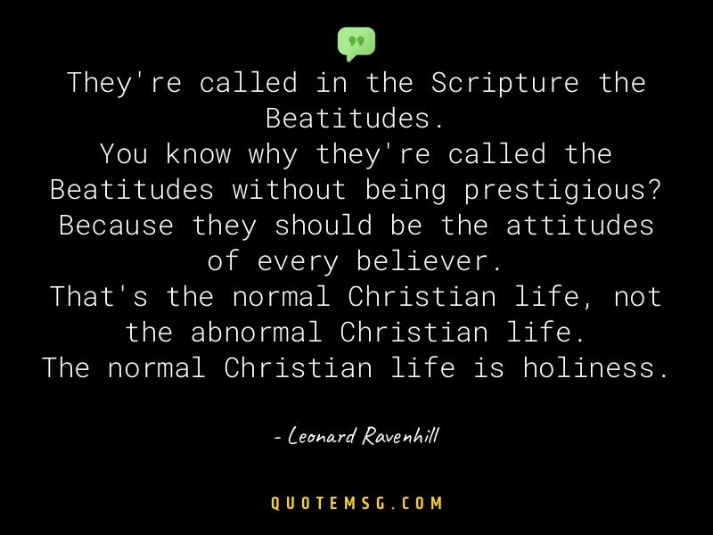 Image of Leonard Ravenhill