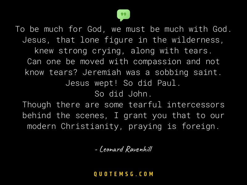 Image of Leonard Ravenhill