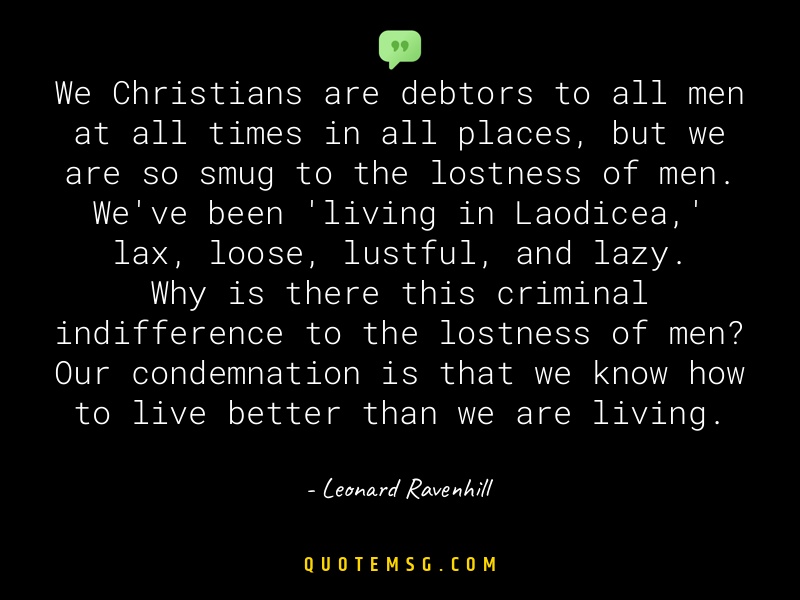 Image of Leonard Ravenhill