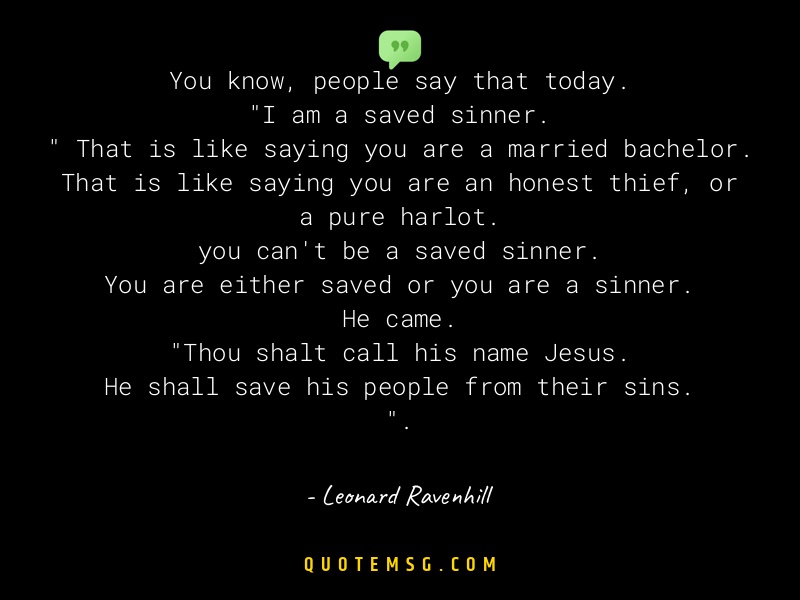 Image of Leonard Ravenhill