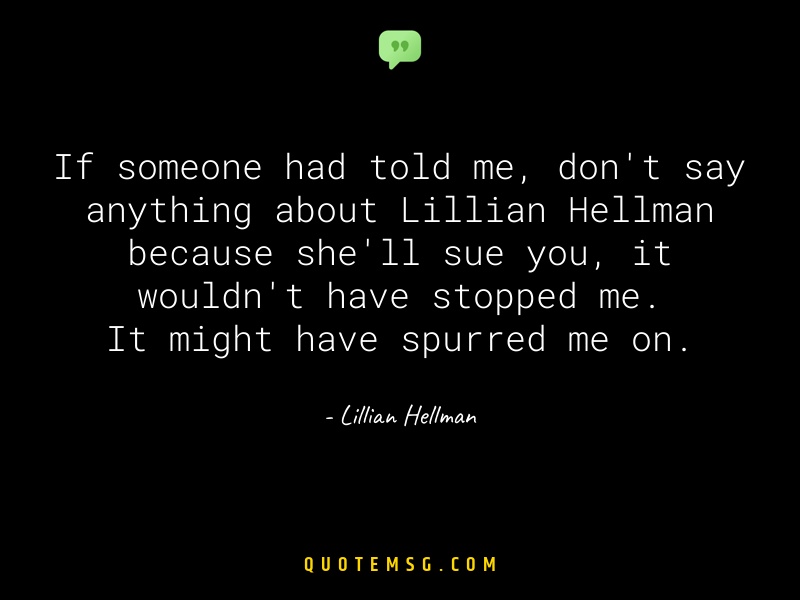 Image of Lillian Hellman