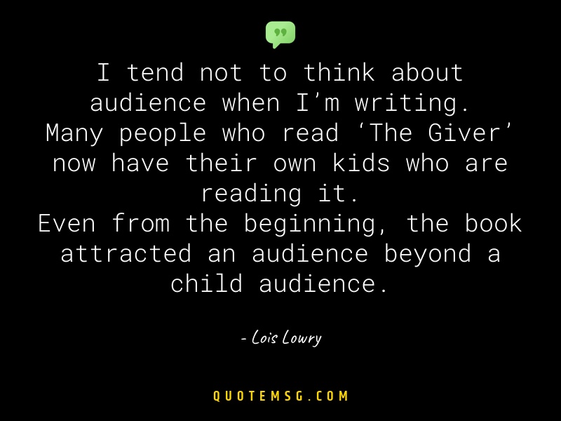 Image of Lois Lowry