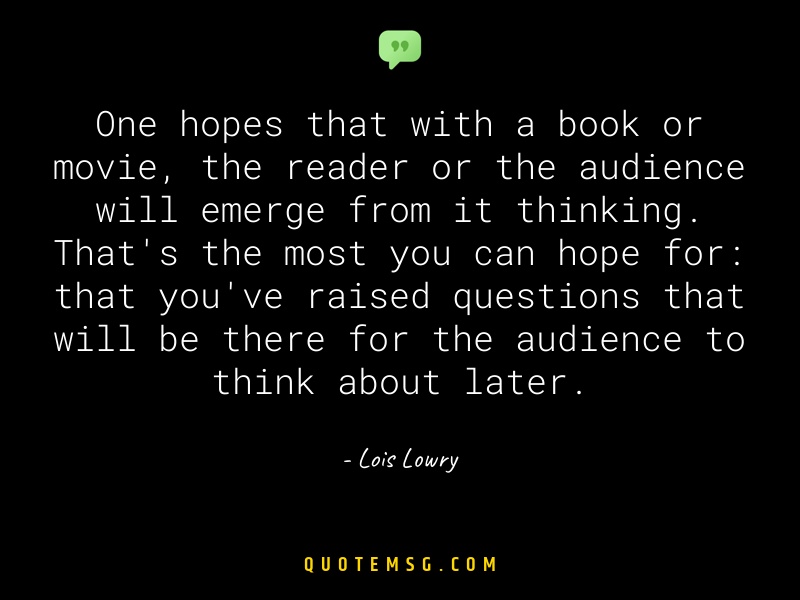 Image of Lois Lowry