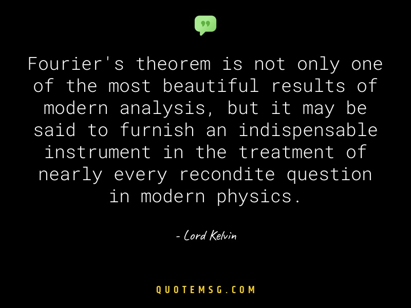 Image of Lord Kelvin