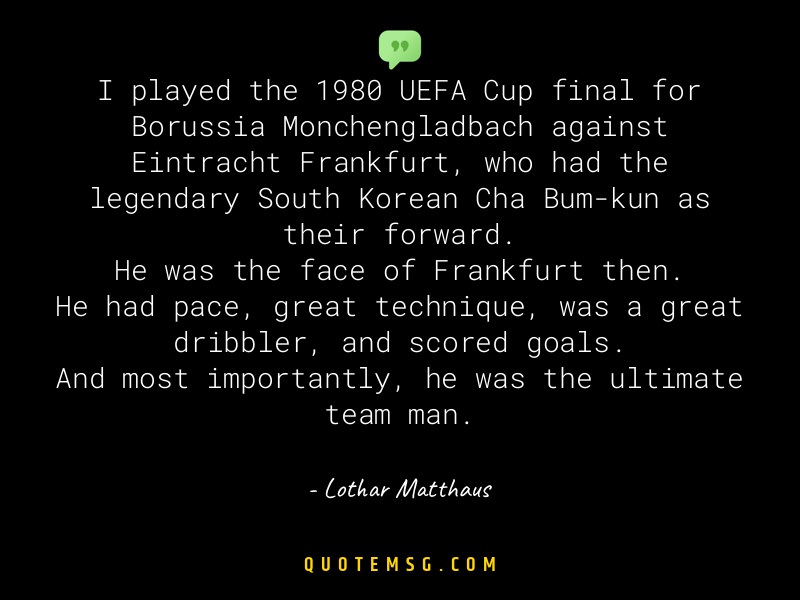 Image of Lothar Matthaus