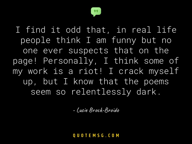 Image of Lucie Brock-Broido