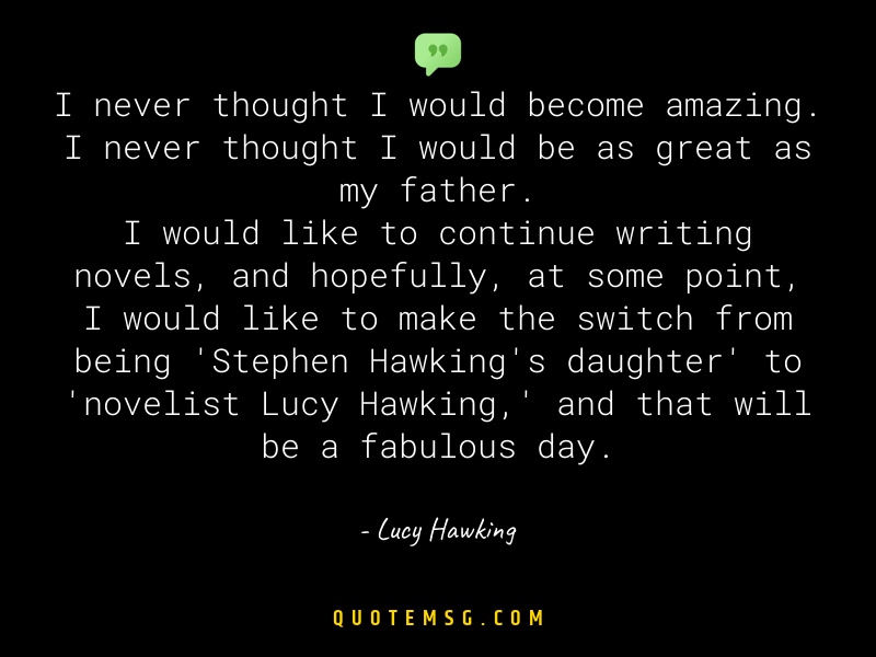 Image of Lucy Hawking