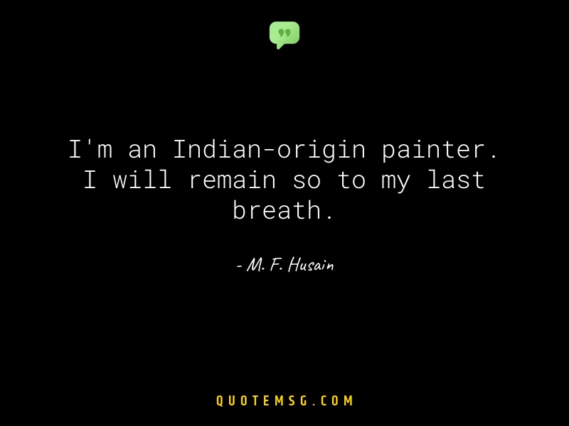 Image of M. F. Husain