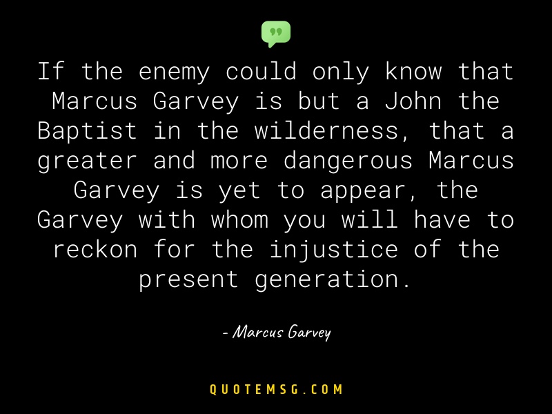 Image of Marcus Garvey