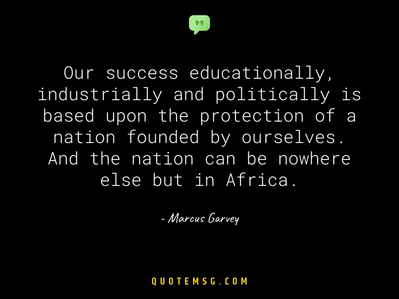 Image of Marcus Garvey