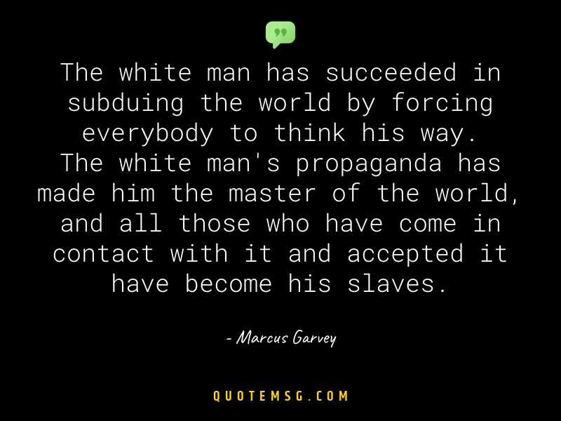 Image of Marcus Garvey