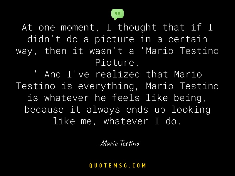 Image of Mario Testino