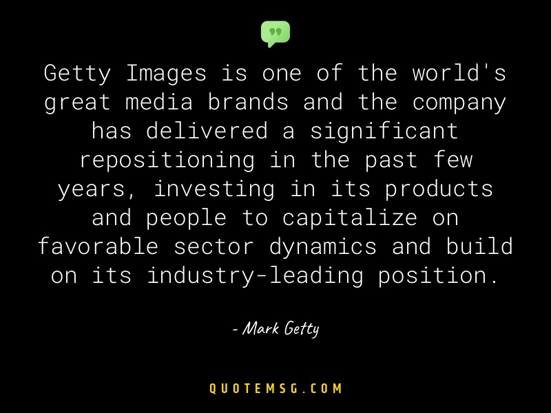 Image of Mark Getty