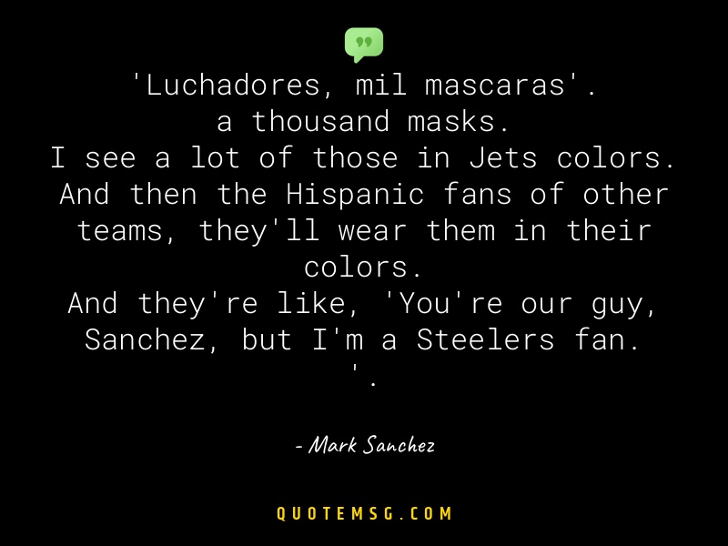 Image of Mark Sanchez