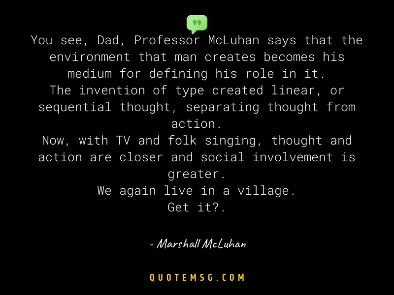 Image of Marshall McLuhan