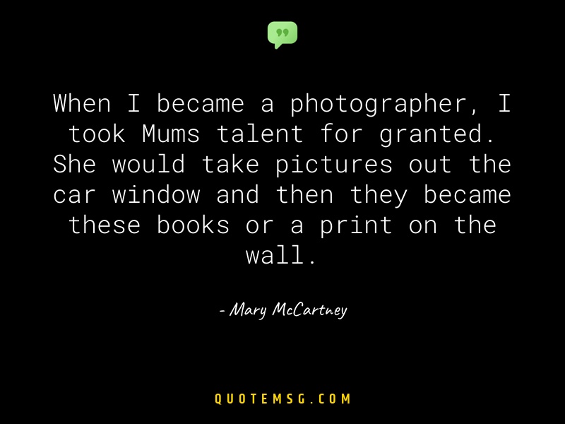 Image of Mary McCartney